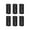 Black, variant on 6PCS Watch Band Holder Loop Silicone Smartwatch Strap Holder Rings, Wristband Keeper Retainer Replacement Watch Fastener Rings (16mm-26mm) for Smartwatch Bands