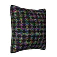 thumbnail image 2 of LNWH Decorative Pillow Covers, Colorful Geometric Prism Abstract Square Sofa Decorative Knit Pillow Case, 20"x20", 2 of 8