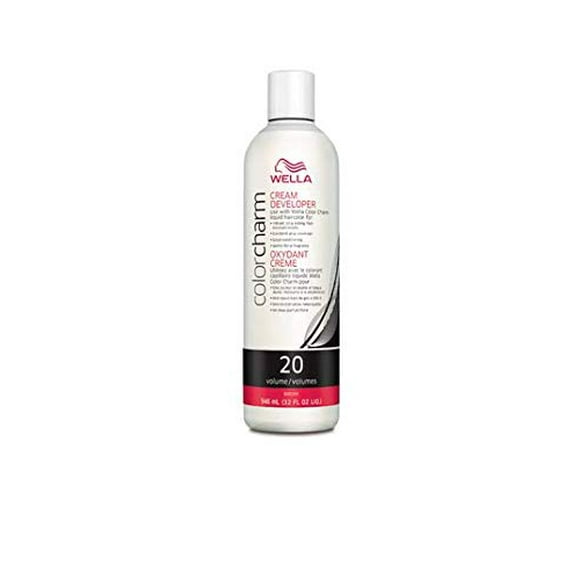 Wella Color Charm Creme Developer 20 Volume, 32 Ounce
