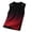 Red, variant on Sleeveless Shirts for Men Plus Size Gradient Crew Neck Shirts Summer Men's Breathable Outdoor Sports Gym Workout Shirts