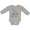 AC-Heather Grey, variant on Inktastic My Big Bro Loves Me Little Brother Sister Boys or Girls Long Sleeve Baby Bodysuit