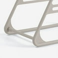 thumbnail image 5 of Perchero de almacenamiento de polipropileno triangular con diseño redondeado, organizador multifuncional, color gris, 5 of 5