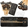 thumbnail image 2 of 32 Piece Makeup Brush Set Complete Cosmetic Kit With Soft Carrying Pouch For Application 32PCS, 2 of 4