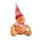 thumbnail image 4 of Adorno de hombre de jengibre Macarena para árbol de Navidad con gorro de santa, 4 of 8