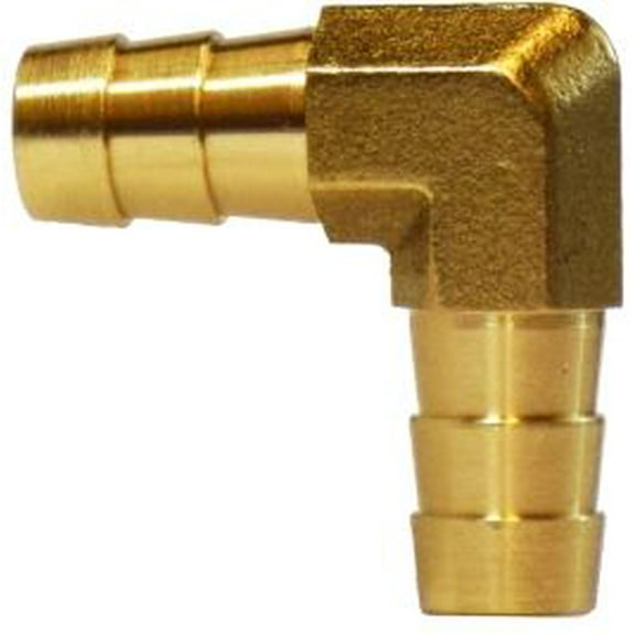 3/8 X 3/8 Hose Barb Elbow, Hose Barb, Brass Fittings