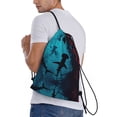 thumbnail image 3 of Drawstring Backpack - Cool Undersea Hammerhead Shark Splash Proof Small Drawstring Gym Bag for Women Men, Cinch Sports String Bag Backpack for Travel Swimming Beach, 3 of 8