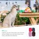 thumbnail image 5 of WASHWEPE 4Pcs Dog Pullover Clothes Breathable Summer Outfit for Small Dogs and Cats, 5 of 6