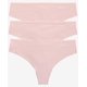thumbnail image 1 of Pack de 3 tangas sin costuras Calvin Klein Invisibles, 1 of 3