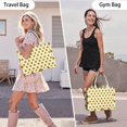 thumbnail image 6 of Large Capacity Tote Bag,White Sunflower Pattern Handbag Fashion Luxury Tote Bag,15.7"x13"x 5.1" Inches,Laptop Compatible, 6 of 6