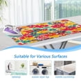 thumbnail image 5 of Ironing Mat Portable Ironing Blanket for Table Top Travel Ironing Pad for Washer Dryer 27.6" x 47.2" Bright Blossoms, 5 of 6