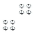 thumbnail image 1 of VONKY 4bags Convenient Circular Overflow Hole Cover - Easy Installation And Maintenance Ceramic Wash Basin Overflow Hole Cover Large Hollow 2Set, 1 of 6