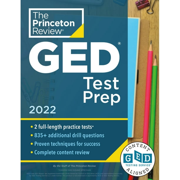 College Test Preparation Princeton Review GED Test Prep, 2022