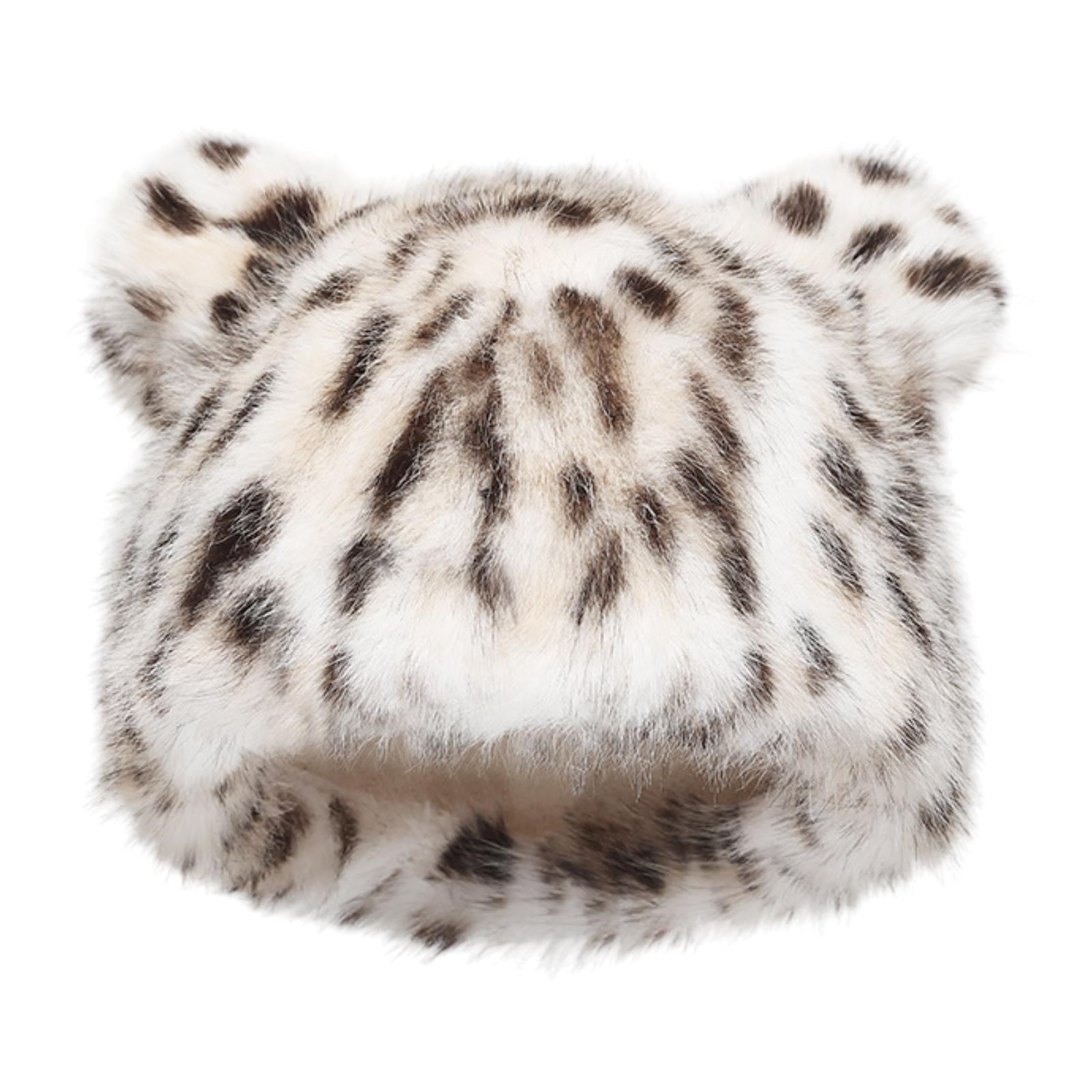 Gorro De Lobo Con Orejas De Felpa – Para Frío, Cosplay Y Halloween, Unisex, Talla Única, Lavable A Máquina
