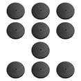thumbnail image 2 of Bases de modelos redondas y circulares para juegos de mesa, color negro, estables, para exhibir en miniatura, para vitrinas, escritorios y vitrinas de 10 piezas, 2 of 10