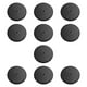 thumbnail image 2 of Bases para modelos de figuras, expositoras, negras, para juegos de mesa, con textura circular en miniatura. 10 piezas, 2 of 9