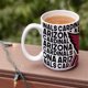 thumbnail image 2 of Rico Industries Nfl Football Arizona Cardinals Taza De Café De Cerámica Blanca De 15 Onzas, 2 of 5