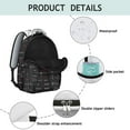 thumbnail image 4 of Scientific Knowledge Science Students Backpack Scientist Laboratory Experiment School Bag with Engineering Technology Mathematics Pattern, Comfortable and Wear-Resistant, 4 of 6