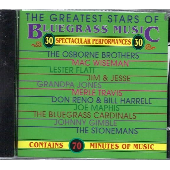 Various - The Greatest Stars Of Bluegrass Music - Audio CD