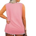 thumbnail image 4 of Midsumdr Oversize Tank Top for Women Summer 4th of July Printed Shirts Plus Size V-Neck Sleeveless Vest, 4 of 7