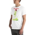 thumbnail image 4 of Smiski Christmas T-Shirt | Funny Sleeping Smiski Holiday Tee, Cute Kawaii Christmas Gift  (White, S), 4 of 6