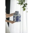 thumbnail image 5 of A&B Home Set of 2 Blue and White Chinoiserie Porcelain Lidded Jar, 5 of 11