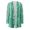 Green, variant on Womens Open Front Floral Cardigan Shirts with Pocket Long Sleeve Lightweight Coat Loose Comfort Casual Tops Outwear Blue, M
