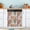 Alpaca Llama Animal Faces, variant on Dishwasher Magnet Cover Magnetic Fridge Door Cover Home Kitchen Decor Geometric Pixel Print 23"x 26"