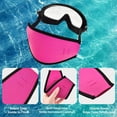 thumbnail image 2 of braveheart Convenient Multi Color Diving Mask Strap For Diving And Swimming Enthusiasts Is Any Diving Rose red, 2 of 6