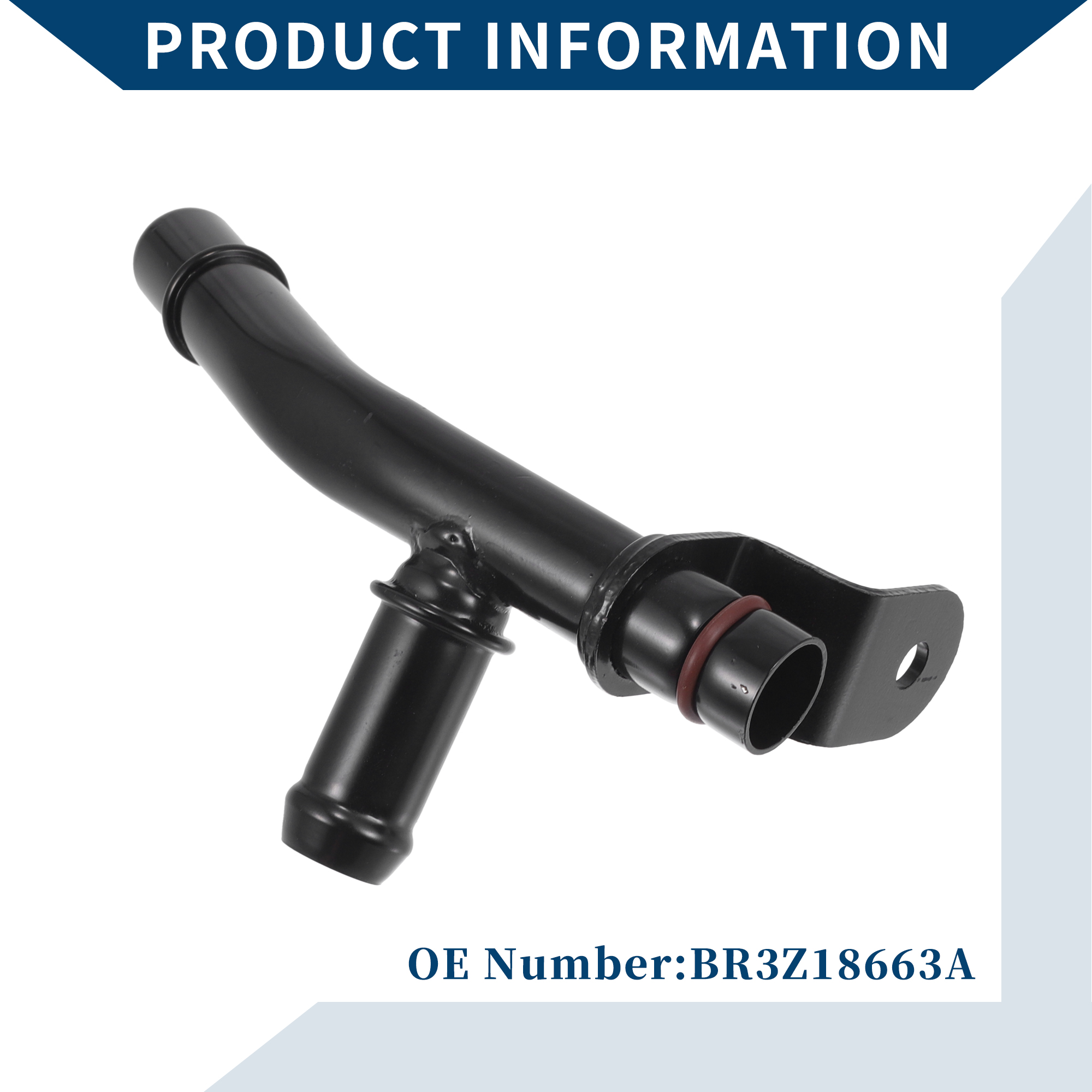 Unique Bargains Durable HVAC Heater Hose Assembly for Ford F-150 for Mustang 2011-2023