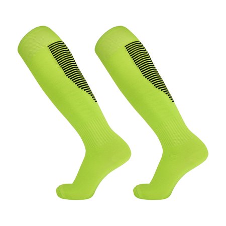 DNAKEN (3 Pairs) baseball socks softball socks grip socks soccer compression socks men for Youth & Adult kids toddler soccer socksThin long tube sports socks breathable and dry high tube stripes