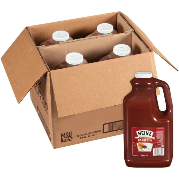 Heinz Hickory Smoked Barbecue Sauce, 4 ct Casepack, 1 gal Jugs