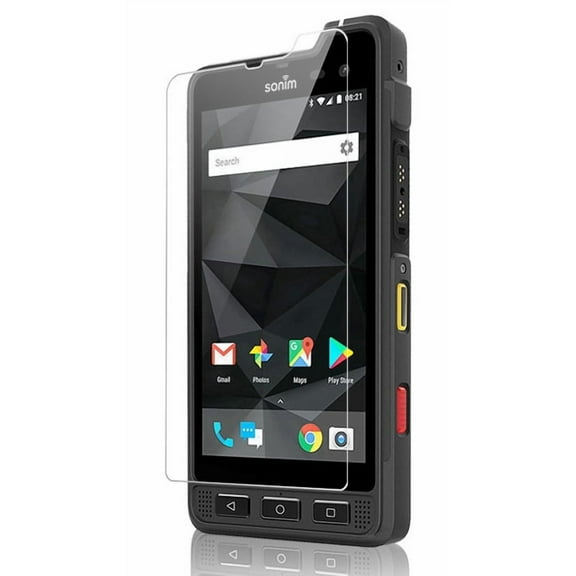 Nakedcellphone [2-PACK] 9H Hard Tempered Glass Clear Screen Protector Guard [Crack Saver] for Sonim XP8 Phone, XP8800