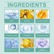 thumbnail image 5 of Crema facial antienvejecimiento 90 g - Crema hidratante reductora de arrugas, lifting y tensora para líneas finas - Ingredientes naturales, fórmula reparadora y que mejora la elasticidad de la piel, 5 of 7