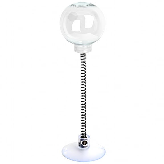 BESTSKY Cat Treat Puzzle Toy with Suction Cup and Spring Dispenser