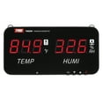 thumbnail image 1 of TFixol TASI Industrial Wall-Mounted Digital Thermometer Hygrometer TA623A with LED Display for Indoor and Greenhouse Use, Black, 1 of 6