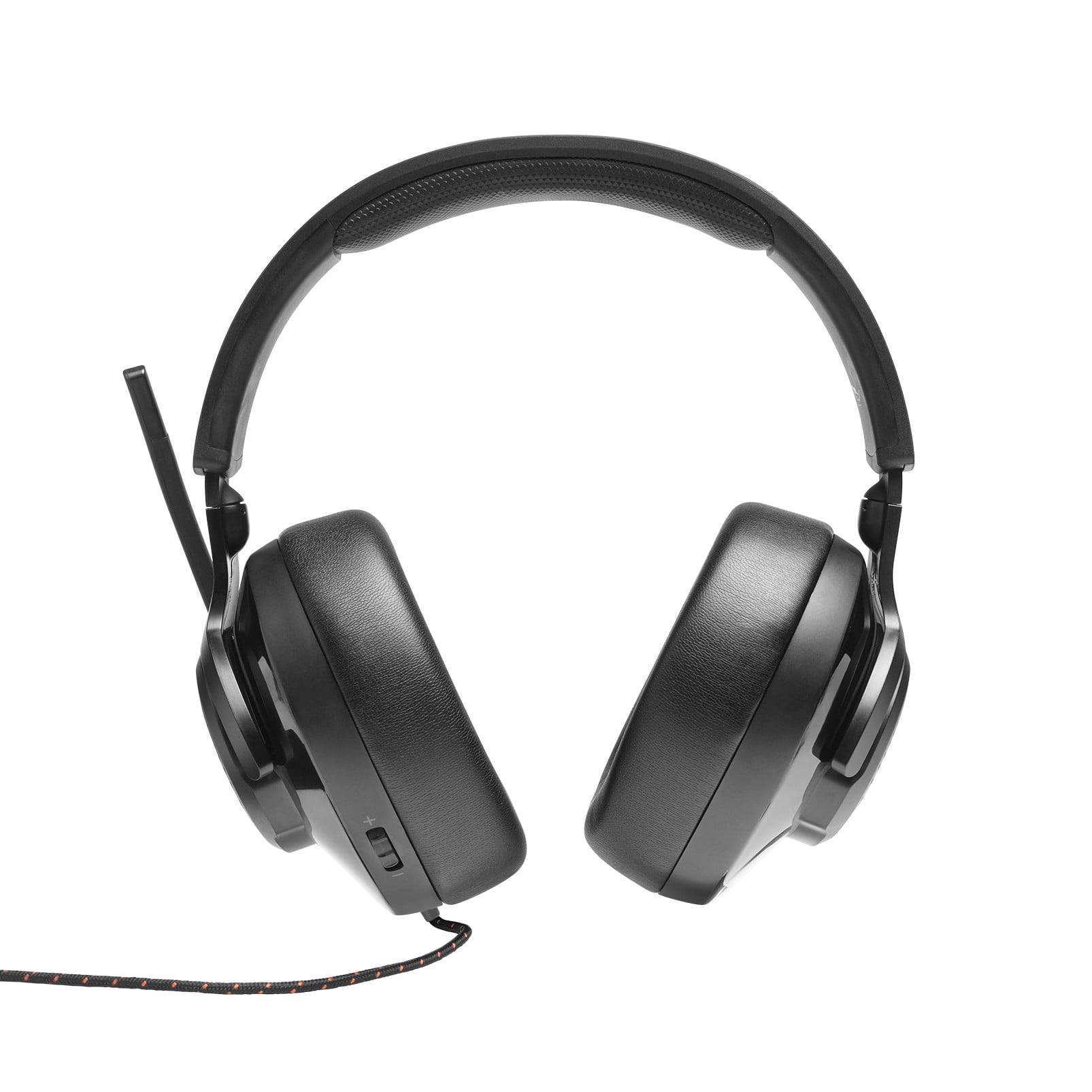 JBL Quantum 300 - Hybrid wired over-ear PC gaming headset with flip-up mic - Black