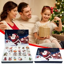 Hwkond Advent Calendar 2024 Refillable Countdown To Christmas Packaging Box 24 Days Refillable Christmas Countdown Calendar With 24 Surprise Box Giftt Box Christmas Cardboard Number Boxes