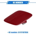 thumbnail image 6 of Car Tow Hook Eye Hole Cover Cap for BMW E92 Coupe E93 2007-2010 Durable Plastic Red Front Right, 6 of 6