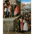 thumbnail image 2 of Bosch, Hieronymus 20x23 White Modern Wood Framed Museum Art Print Titled - Ecce Homo, 2 of 4