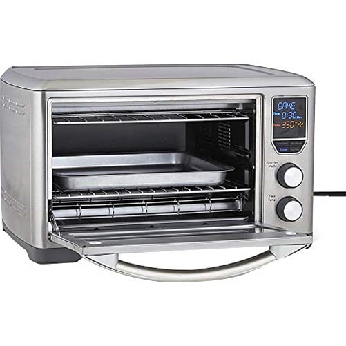 Kenmore Convection 1 Rack LED 12" Digital Gray Toaster Oven Walmart