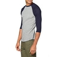 thumbnail image 2 of Ma Croix Mens 3/4 Sleeve Raglan Baseball T Shirt, 2 of 4