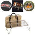 thumbnail image 4 of Camping al aire libre Picnic plegable barbacoa parrilla estufa de Gas Bolsa de 345x23x165 cm Cola Parrilla plegable para fogatas, 4 of 8
