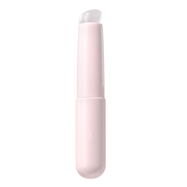Huggegwe Brosse à Lèvres en Silicone, Applicateur de Baume à Lèvres Multifonction, Brosses à Lèvres en Silicone Doux Tête Ronde Inclinée, Brosse à Lèvres Réutilisable pour Rouge à Lèvres, Baume à Lèvres, Gloss et Repulpant