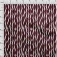 thumbnail image 3 of oneOone Viscose Jersey Fabric Abstract Stripe Ikat Print Fabric By The Yard 60 Inch Wide, 3 of 5