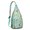 Greenish-blue-41, variant on 4-Pockets Cross Body Bags for Woman Men,Cute Sea Life Sling Bag Chest Bag with Adjustable Strap Women's Crossbody Bags for Outdoors Hiking Traveling