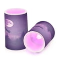 thumbnail image 2 of WOBOGO Size Combo Candle Flickering Flameless with Remote Control and Timer for Romantic Atmosphere Santa Claus Flying in His Sleigh, 2 of 7