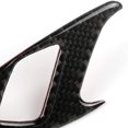 thumbnail image 5 of Para Camaro 2016-2020, marco de manija de puerta interior de coche de fibra de carbono, cubierta embellecedora, pegatina para puerta, fibra de carbono negra, fibra de carbono negra, 5 of 5