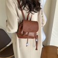 thumbnail image 4 of Mochila de mensajero de un solo hombro, estilo coreano, sencilla, a la moda, informal, de otoño e invierno, pequeña, a juego con colores retro, 2025, 4 of 5