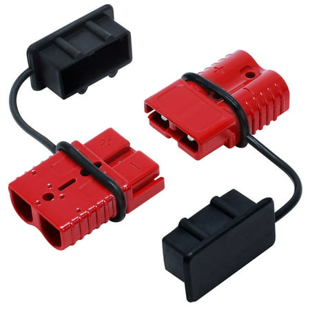 Battery Quick Connect Disconnect Electrical Plug 2-4 Gauge 175 Amps for Recovery Winch or