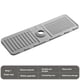 thumbnail image 2 of Silicone Faucet Pad for Kitchen Sink-Splash Plate, Dishwashing Pad, Sponge Pad, 2 of 5